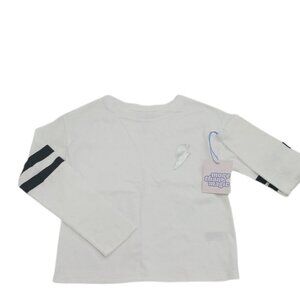 More Than Magic T Shirt Long Sleeve Lightening Bolt Crew Neck Girls Size S 6/6X